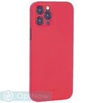 Чехол-накладка пластиковая KZDOO Air Skin 0.3мм для Iphone 12 Pro (6.1") Красная - фото 65136