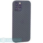 Чехол-накладка карбоновая KZDOO Air Carbon 0.45мм для Iphone 12 Pro (6.1") Зеленая - фото 65179