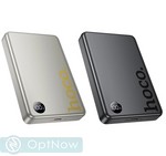Аккумулятор внешний универсальный Hoco Q34 Clever PD20W Magnetic Fast Charging (10000 mAh) power bank metal gray - фото 92295