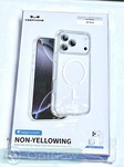 Чехол пластиковый с силиконовыми бортами KEEPHONE NON-YELLOWING MagSafe для iPhone 17 Pro (6.3") не желтеющий прозрачный - фото 92733
