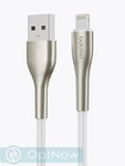 Дата-кабель Deppa Apollo Usb-A - Lightning (72606) 1м, Белый - фото 92802