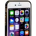 Бампер Fashion Case для iPhone 6s/ 6 (4.7) металлический черный с золотой полоской - фото 8080