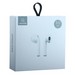 Bluetooth-гарнитура USAMS F10 LU Series (original size) Touch control BT 5.0 (BHULU01) 300mah с зарядным устройством Белый - фото 56419