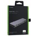 Переходник Deppa Thunderbolt C 7в1 (73122) Type-C to USB3.0x2/ HDMI/ Thunder3/ Type-C/ SD/ MicroSD для MacBook Серебристый - фото 57426