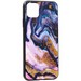 Чехол-накладка закаленное стекло Deppa Glass Case D-87270 для iPhone 11 Pro Max (6.5") 2.0мм Фиолетовый Агат - фото 60074