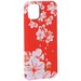 Чехол-накладка силикон MItriFON для iPhone 11 Pro Max (6.5") 0.8мм с флуоресцентным рисунком Цветы Розовый - фото 63487