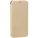 Чехол-книжка кожаный Fashion Case Slim-Fit для Xiaomi Mi Note 10 (6.47") Gold Золотой - фото 63598