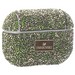 Набор SWAROVSKI 3в1 (чехол для iPhone 11 Pro Max (6.5")+ремешок для Apple Watch 44/42+чехол для Air Pods Pro) Темно-зеленый - фото 67684