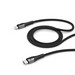 Дата-кабель Deppa D-72297 Led индикация Type-C - Lightning 1.2м алюминий Черный - фото 63960
