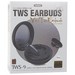 Bluetooth-гарнитура Remax TWS-9 Wireless Headset с зарядным устройством Черный - фото 64262