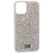 Набор SWAROVSKI 3в1 (чехол для iPhone 11 Pro (5.8")+ремешок для Apple Watch 44/42+чехол для Air Pods Pro) Светло-серый - фото 64240