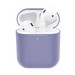 Чехол силиконовый Deppa Ultra Slim для AirPods 2/ AirPods (D-47061) 0.8мм Серая лаванда - фото 64665