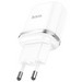 Адаптер питания Hoco N3 Special single port QC3.0 charger Apple&Android (USB: 3.6-6.5V 3.0A/6.6-9V 2.0A/18W) Белый - фото 64738