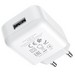 Адаптер питания Hoco N2 Vigour single port charger с кабелем Type-C (USB: 5V max 2.1A) Белый - фото 64693