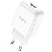 Адаптер питания Hoco N2 Vigour single port charger Apple&Android (USB: 5V max 2.1A) Белый - фото 64728