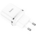 Адаптер питания Hoco N3 Special single port QC3.0 charger Apple&Android (USB: 3.6-6.5V 3.0A/6.6-9V 2.0A/18W) Белый - фото 64740