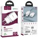 Адаптер питания Hoco N3 Special single port QC3.0 charger Apple&Android (USB: 3.6-6.5V 3.0A/6.6-9V 2.0A/18W) Белый - фото 64743