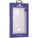 Чехол-накладка силиконовая со стразами SWAROVSKI Crystalline для iPhone 12 mini (5.4") Светло-коричневый №2 - фото 65125