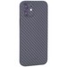 Чехол-накладка карбоновая KZDOO Air Carbon 0.45мм для Iphone 12 (6.1") Зеленая - фото 65202
