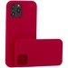 Накладка силиконовая MItrifON для iPhone 12 Pro Max (6.7") без логотипа Raspberry Малиновый №36 - фото 66191
