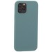 Накладка силиконовая MItrifON для iPhone 12/ 12 Pro (6.1") без логотипа Изумрудный №62 - фото 66220