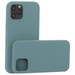 Накладка силиконовая MItrifON для iPhone 12/ 12 Pro (6.1") без логотипа Изумрудный №62 - фото 66221