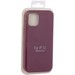 Накладка силиконовая MItrifON для iPhone 12 mini (5.4") без логотипа Maroon Бордовый №52 - фото 66270