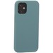 Накладка силиконовая MItrifON для iPhone 12 mini (5.4") без логотипа Изумрудный №62 - фото 66277