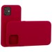 Накладка силиконовая MItrifON для iPhone 12 mini (5.4") без логотипа Raspberry Малиновый №36 - фото 66305