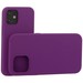 Накладка силиконовая MItrifON для iPhone 12 mini (5.4") без логотипа Violet Фиолетовый №45 - фото 66311