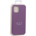 Накладка силиконовая MItrifON для iPhone 12 mini (5.4") без логотипа Violet Фиолетовый №45 - фото 66312