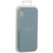 Накладка силиконовая MItrifON для iPhone XS/ X (5.8") без логотипа Изумрудный №62 - фото 66327