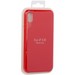 Накладка силиконовая MItrifON для iPhone XR (6.1") без логотипа Product red Красный №14 - фото 66361