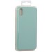 Накладка силиконовая MItrifON для iPhone XR (6.1") без логотипа Spearmint Нежная мята №50 - фото 66363