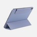 Чехол-подставка Deppa Wallet Onzo Magnet для iPad 10.9" 2022г. (10-го поколения) Soft touch 2.0мм (D-88365) Серо-лавандовый - фото 87923