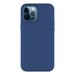 Чехол-накладка силикон Deppa Soft Silicone Case D-87771 для iPhone 12 Pro Max (6.7") Синий - фото 67334