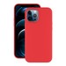 Чехол-накладка силикон Deppa Soft Silicone Case D-87770 для iPhone 12 Pro Max (6.7") Красный - фото 67337