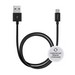Дата-кабель USB Deppa D-72213 microUSB 2-x сторонние коннекторы 2.0м Черный - фото 69504