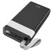 Аккумулятор внешний универсальный Hoco J73 30000 mAh Powerful desk lamp power bank (2USB:5V-2.0A Max) Черный - фото 67779