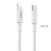 Дата-кабель Hoco X56 New original PD charging data cable Type-C to Lightning 20W 1.0 м Белый - фото 67802