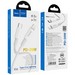 Дата-кабель Hoco X56 New original PD charging data cable Type-C to Lightning 20W 1.0 м Белый - фото 67804