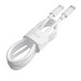 Дата-кабель Hoco X51 High-power 100W charging data cable Type-C to Type-C (20V-5A, 100Вт Max) 2.0 м Белый - фото 67806