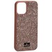 Чехол-накладка силиконовая со стразами SW для iPhone 12 mini (5.4") Светло-коричневый №3 - фото 67980