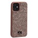 Чехол-накладка силиконовая со стразами SW для iPhone 12 mini (5.4") Светло-коричневый №3 - фото 67981