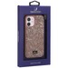 Чехол-накладка силиконовая со стразами SW для iPhone 12 mini (5.4") Светло-коричневый №3 - фото 68690