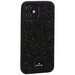 Чехол-накладка силиконовая со стразами SWAROVSKI Crystalline для iPhone 12 mini (5.4") Черный №5 - фото 67989