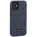 Чехол-накладка силиконовый со стразами Mutural для Iphone 12 mini (5.4") Синий - фото 68055