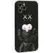 Чехол-накладка силикон MItriFON для iPhone 12 Pro (6.1") 0.8мм с флуоресцентным рисунком AW Черный KS-13 - фото 68121