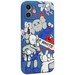 Чехол-накладка силикон MItriFON для iPhone 12 (6.1") 0.8мм с флуоресцентным рисунком AW J62 - фото 68205