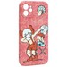 Чехол-накладка силикон MItriFON для iPhone 12 (6.1") 0.8мм с флуоресцентным рисунком AW Розовый J57 - фото 68222